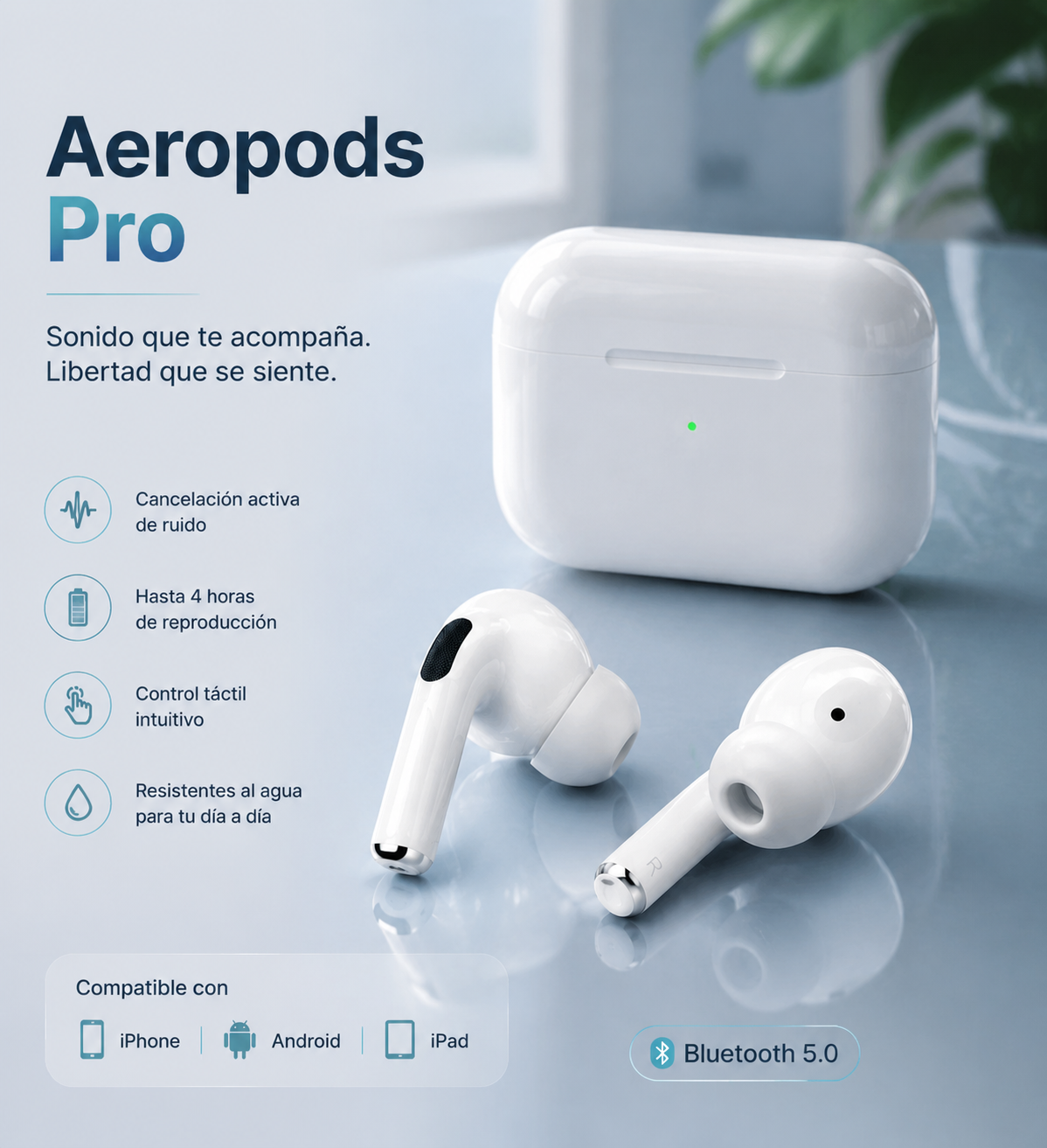 AeroPods Pro (Tipo Airpods)