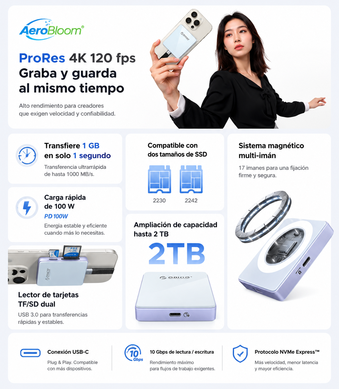 SSD Magnético ORICO