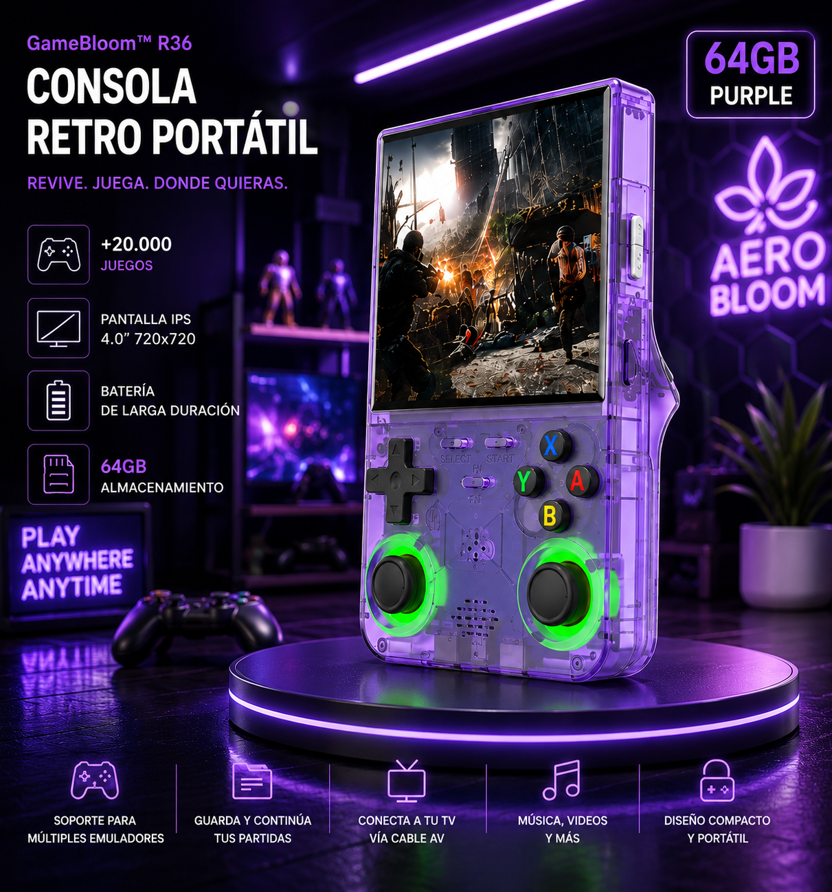 GameBloom™ R36