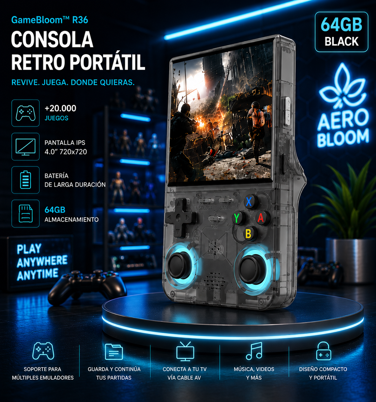 GameBloom™ R36