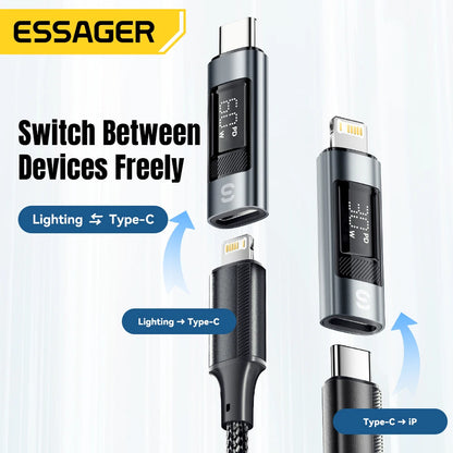 Adaptador ESSAGER Lightning / USB-C
